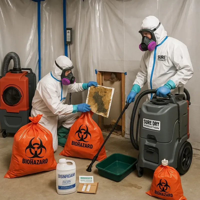 Contaminated Water Handling Protocols process in Union County, IN