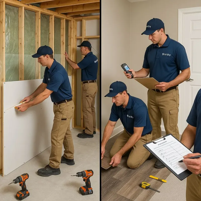 Repairs and Reconstruction process in Union County, IN
